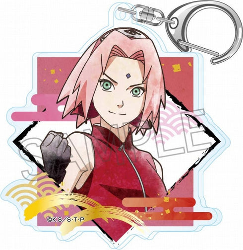 『NARUTO-ナルト-疾風伝』アクリルキーホルダー -忍の軌跡- 春野サクラ B